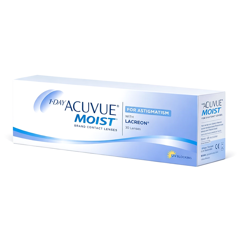 Acuvue MOIST for Astigmatism (IMA Toric) 30-Lens Pack