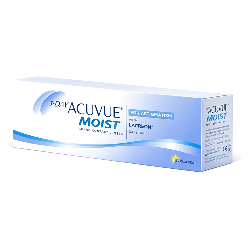 Acuvue MOIST for Astigmatism (IMA Toric) 30-Lens Pack 3