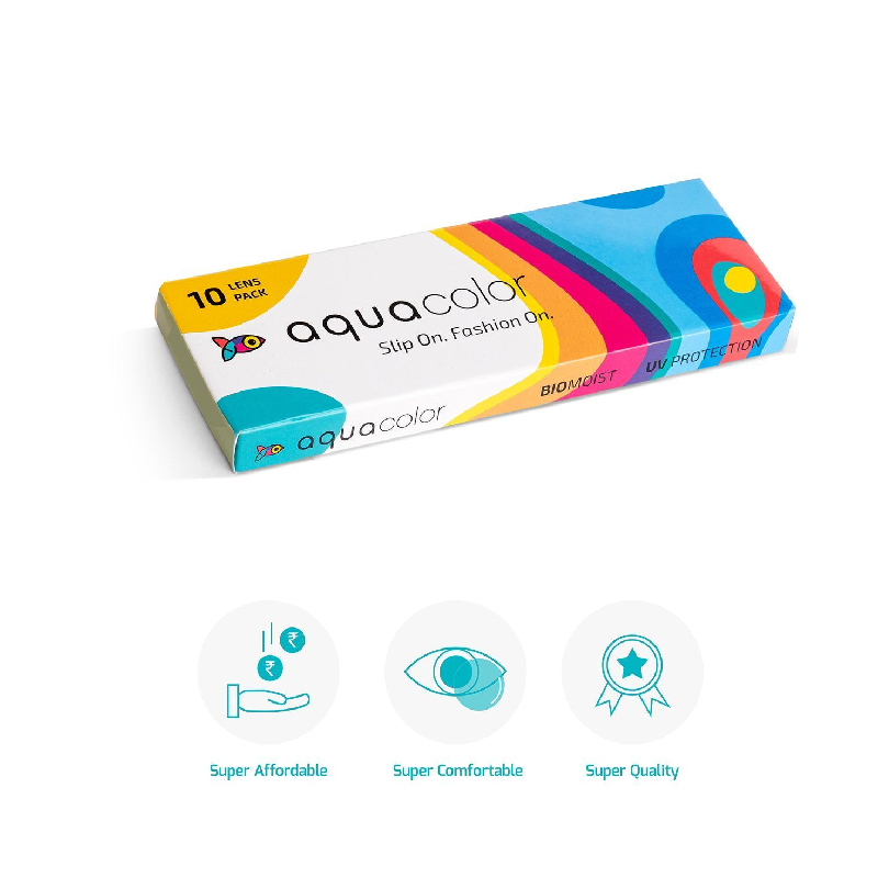 Aquacolor Daily Plano - 10 Lens Pack (4)